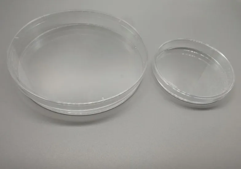 Chinese Manufacturer Disposable Polystyrene Plastic Sterile Petri Dish Container Medical Production Sterile Plastic Petri Dish
