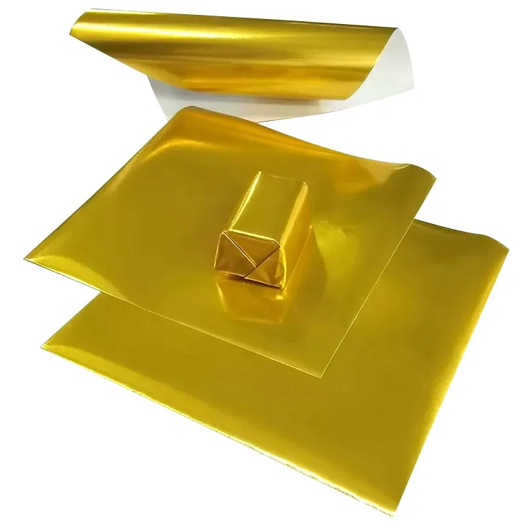 Manufacture Customized Food Grade Aluminum Foil Laminated Wrapping Paper for Butter Wrapping