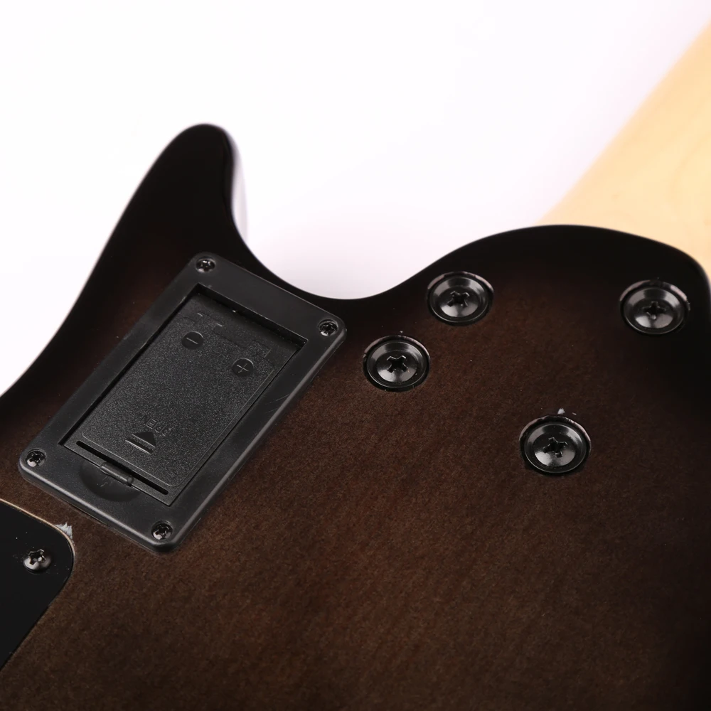 Gecko OEM High-End 4-String Black Electric Bass Guitar Ash Maple Concert UBASS Left Handed for Professional Musician Cheap Price