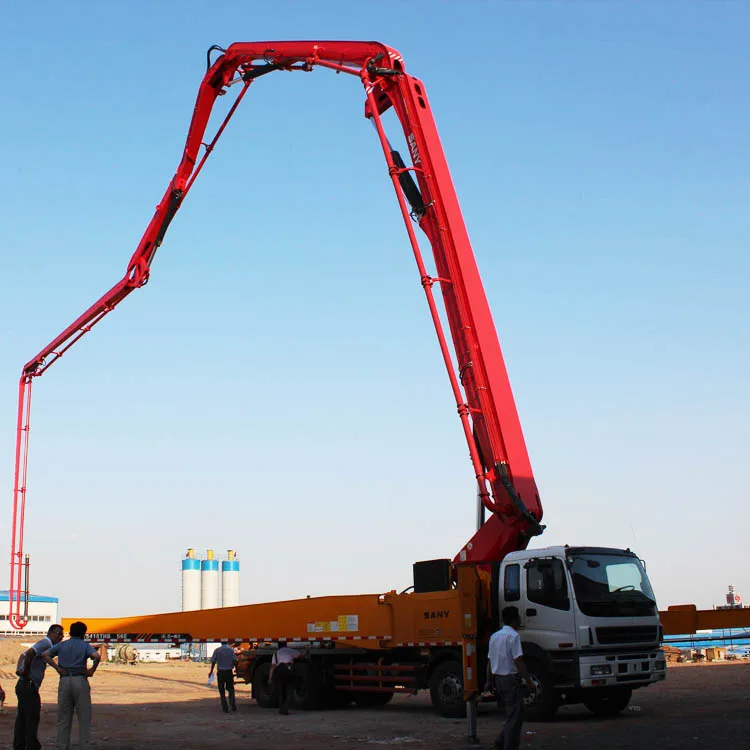 52m concrete pump truck SYG5418THB 52 Truck-Mounted Pump Truck
