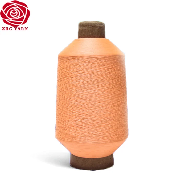 XRC good quality colored dyed DTY high stretch polyamide filament yarn for nike socks