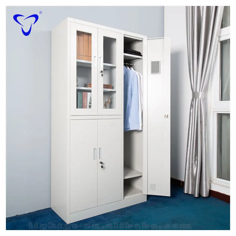 Wholesale custom Steel office Home furniture suitable for student library use file storage cabinet book display cabinet