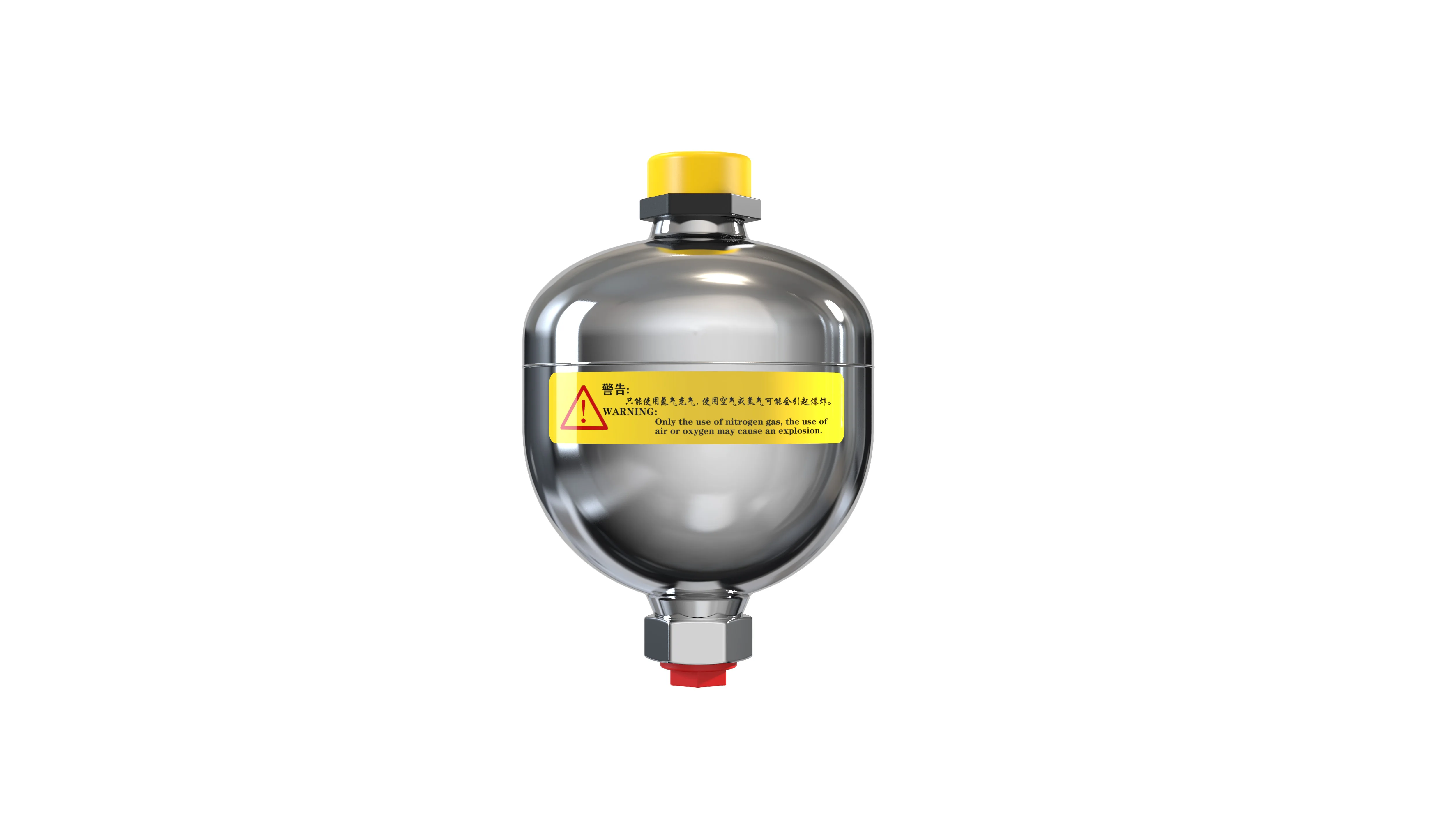 Hydraulic Accumulator Diaphragm Accumulator 0.5L 25Mpa 33Mpa can Replace Bladder Accumulator