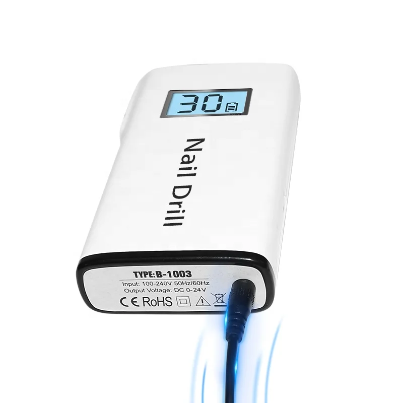 Wholesale drill nail supply store selling electric nail drill machine 30000 rpm for beauty manicure