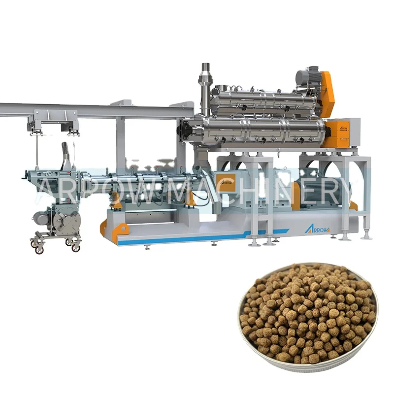 Aquaculture automatic fish feeding equipment 5 tons per hour floating fish feed machine