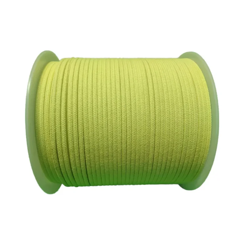 Cutting Resistant Flame Retardant Glass Tempering Furnace High Temperature Rope Aramid Roller Conveyor Rope