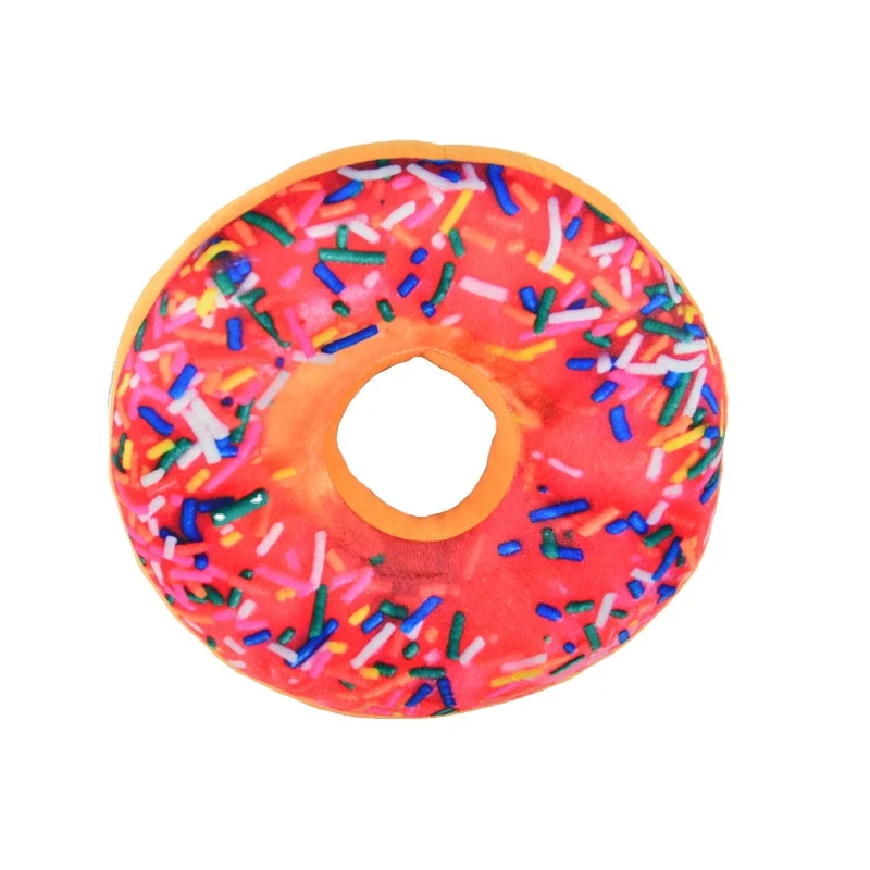Multiple Flavors Donuts Styling Design Filled Foam Particles Home Decor Sofa Throw Pillows