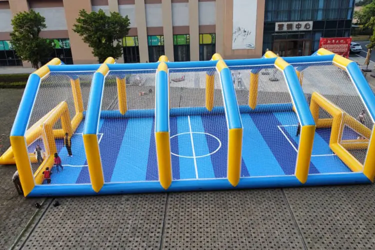 hot sale big funny inflatable paintball arena sport game for adult and kids