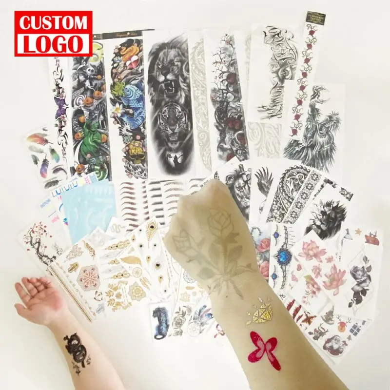 Fast Delivery Temporary Hands And Fingers Tattoos Party Favors Gift Disposable Easy To Use Tatoo