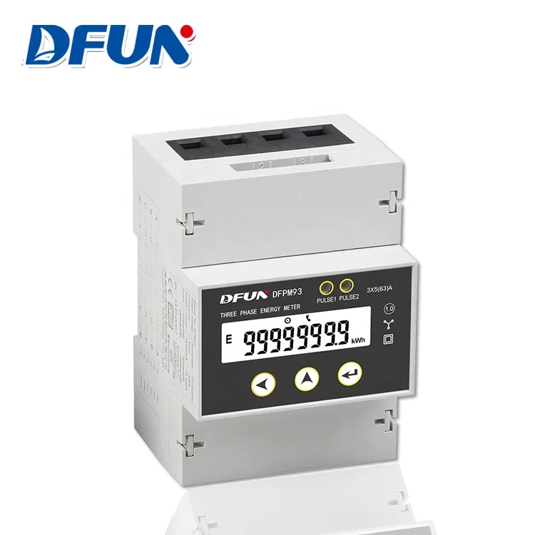  Трехфазный многофункциональный измеритель энергии DFUN DFPM93