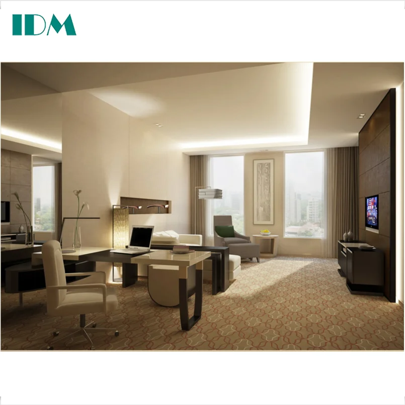 IDM-B729 Customize 5 star Luxury Sheraton Hotel bedroom sets furniture in China