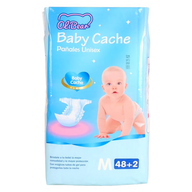 Hot Selling OEM/ODM Factory Produces Wholesale Customized Disposable Soft Close-Fitting Baby Diapers
