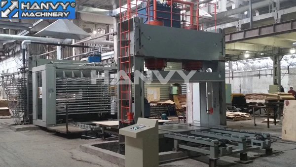 Гидравлические Горячие прессы SIEMENS PLC для фанеры