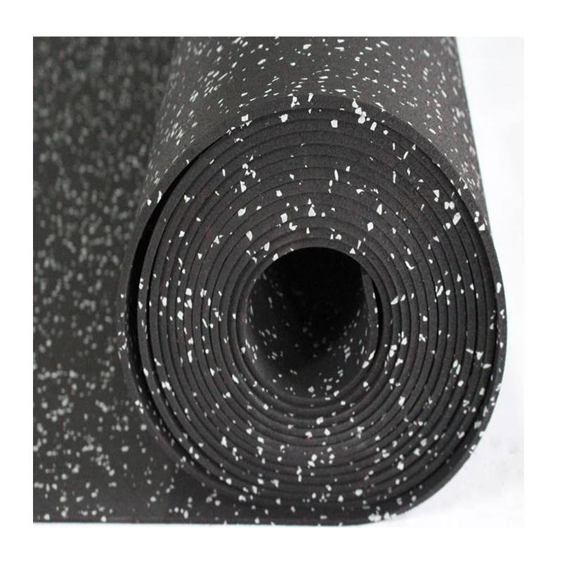 6mm 7mm 8mm Gym flooring roll of rubber flooring mat