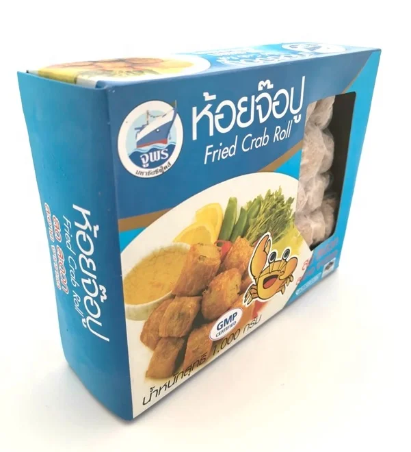 
Thailand Premium Quality Roll Fried Crab Seafood Snacks 