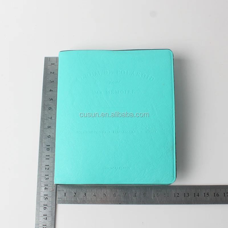 Customized romantic ideas pu photo album waterproof mini photo album