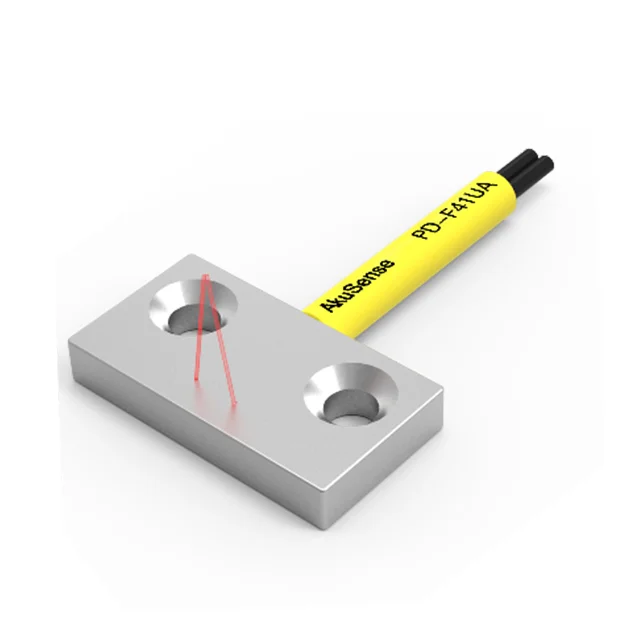 Fiber optic sensor cable flat minimum detectable object 0.05 mm fiber optic sensor type R2 fiber optic sensor amplifier