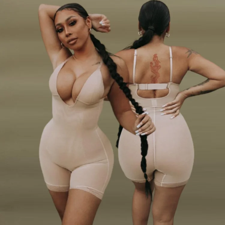 custom slimming tummy control bodysuits for women tummy shapewear body shaper