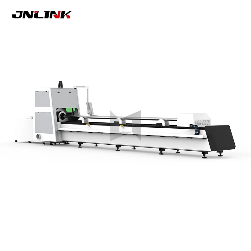 2020 Jinan round square H L shaped 3d laser tube cutting equipment / stainless steel pipe fiber cutting machine
