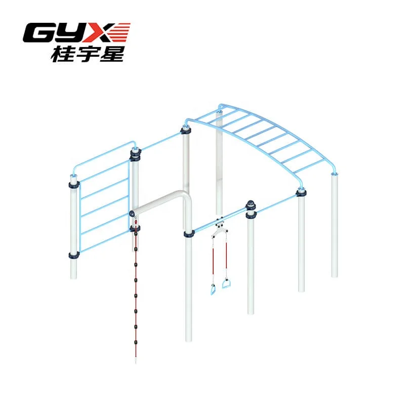 outdoor park street workout gym equipment parallel bars