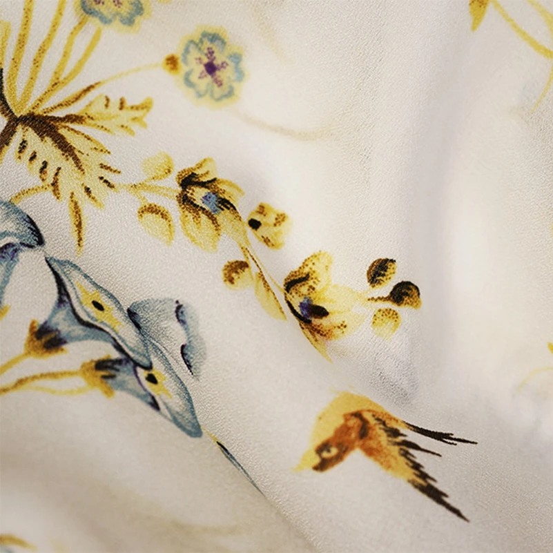 Digital printed tea towels design your own digital print mens No MOQ denim printed fabric for dress