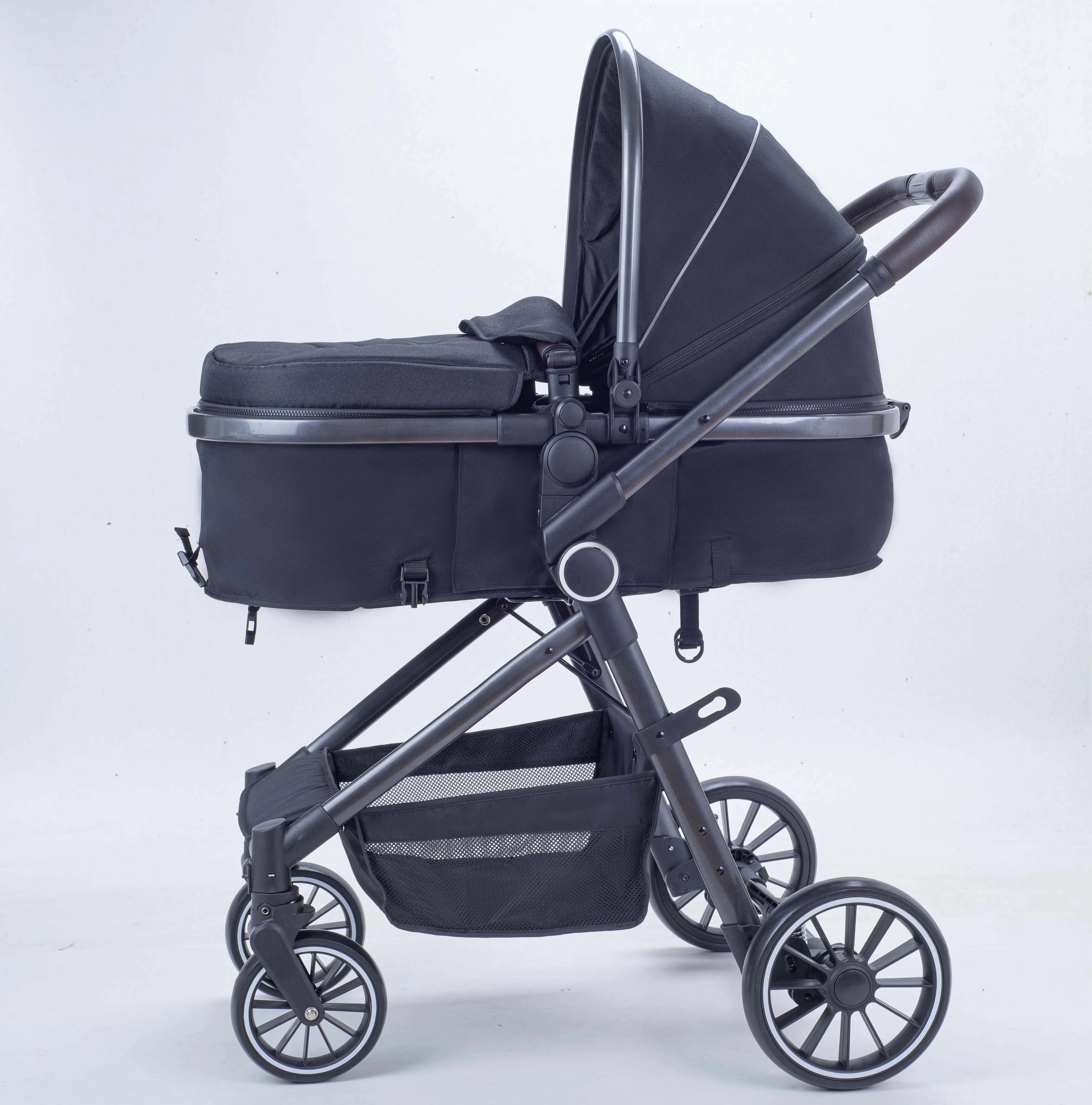 High quality baby car seat and stroller set luxury travel system EN1888 certificate carrito de bebe wagon baby carriages cheap