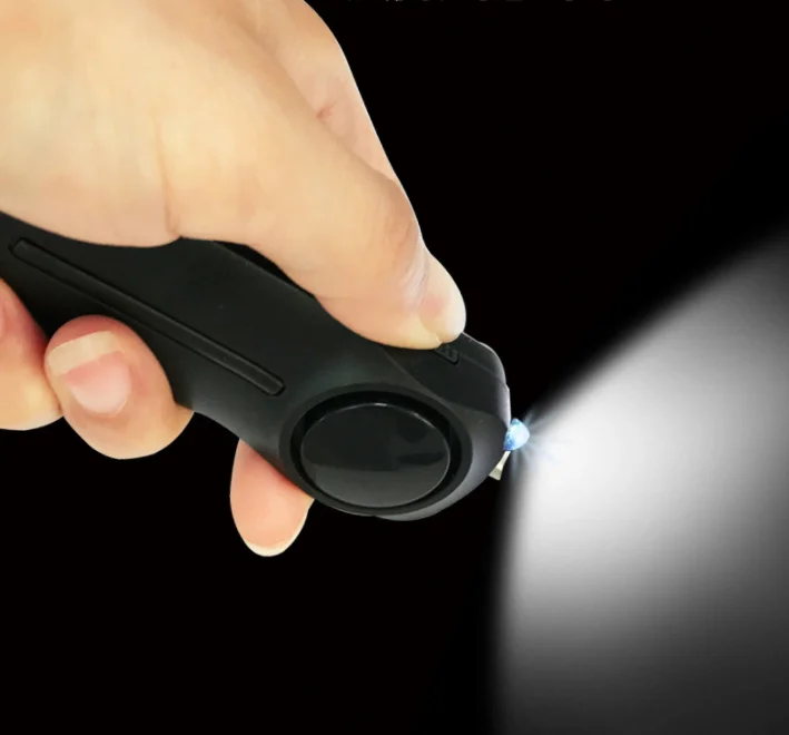 New anti-wolf alarm spray keychain SOS security protect womens self defense keychain accessories