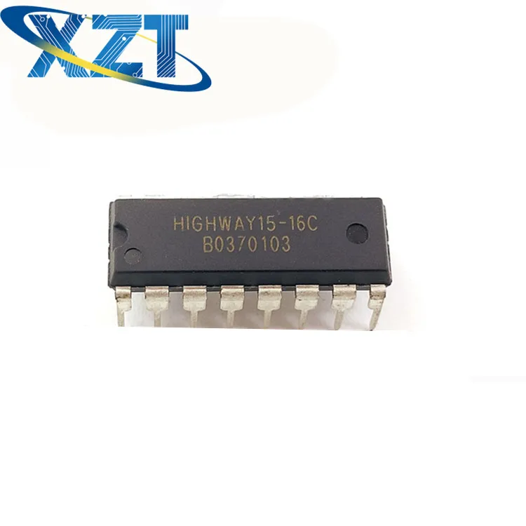 (New & Original)HIGHWAY15-16C DIP-16 memory chip IC integrated block circuit