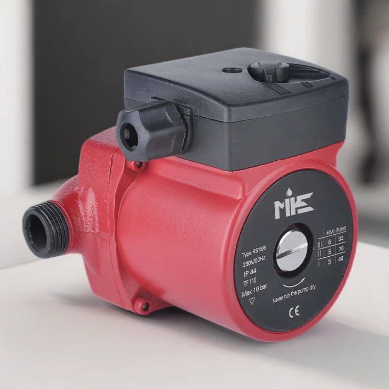 RS15-6 220v 60hz 50hz Home Automatic Smart Silent Booster Three Speed Circulation Pump