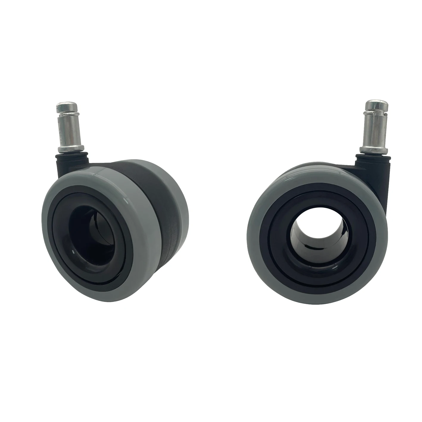 Hot sale hollow wheel caster 2.5 inch stem hubless hollow core caster for office chair