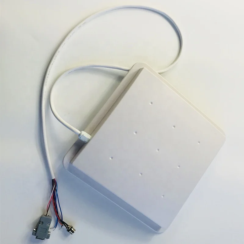 TCP/IP/RS232 UHF Integrated 8dbi RFID Reader 860-865Mhz, ISO18000 6C card Reader/Writer for logistics