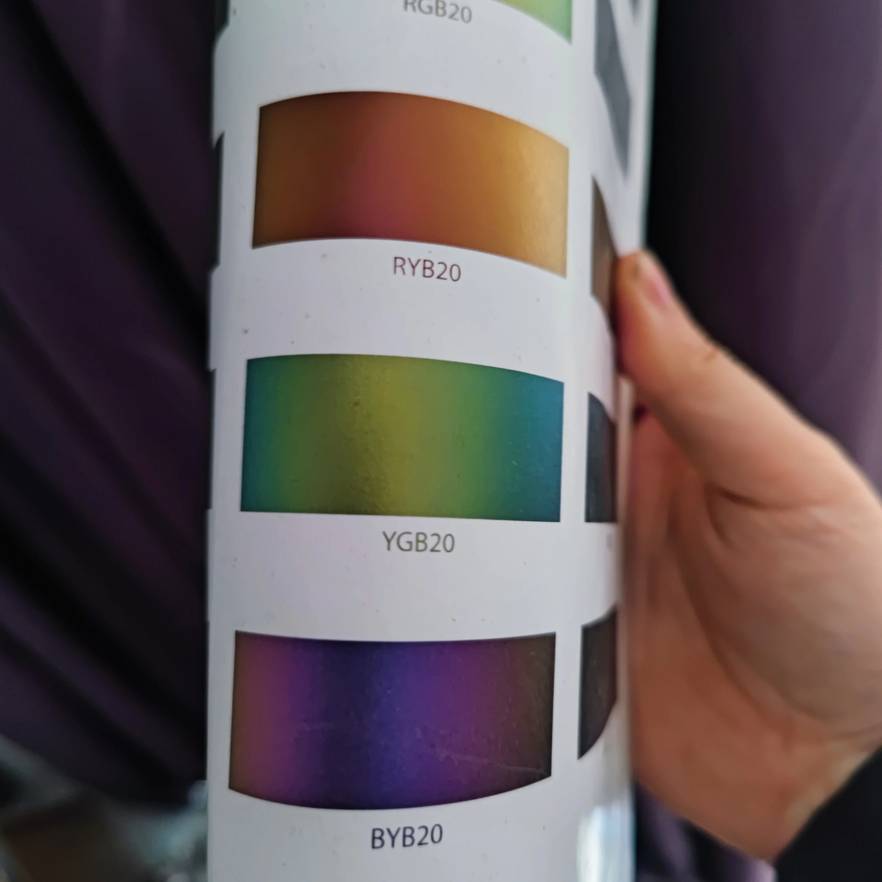 Special Security Ink Blue Green Purple Green Optical Variable Color Change Ink Screen Printing