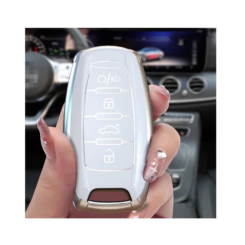 TPU Car Key Protector KEY case cover For Great Wall Haval Hover H8 Key pouch Carkey Case