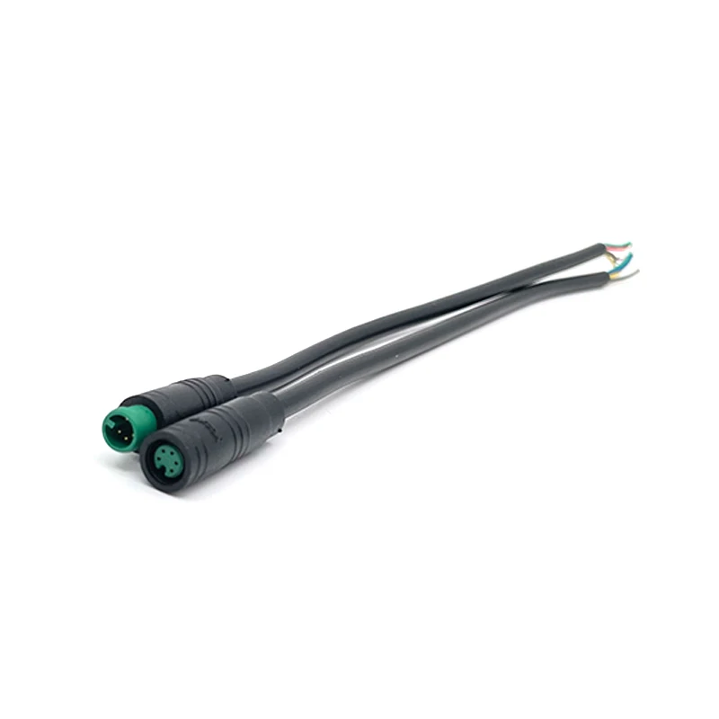 Wholesale Male And Female Joint 2 3 4 5 6 Pin Colorful Plug Jack M8 Connector With Wire Line