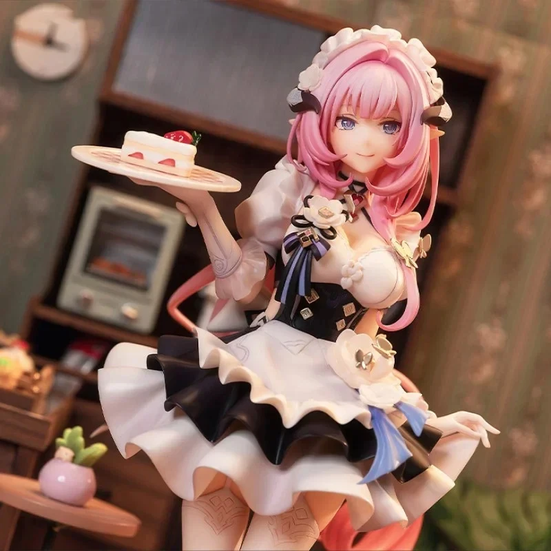Wholesale Anime Game Honkai Impact 25cm Elysia Cartoon Anime Statue PVC Action Figure Doll Collection Toys Gift for Kids
