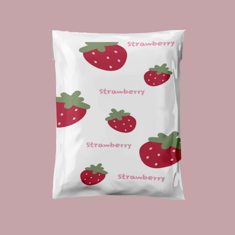 new style custom printed resealable plastic bags poly mailer bag black mailing bag for e-commercial