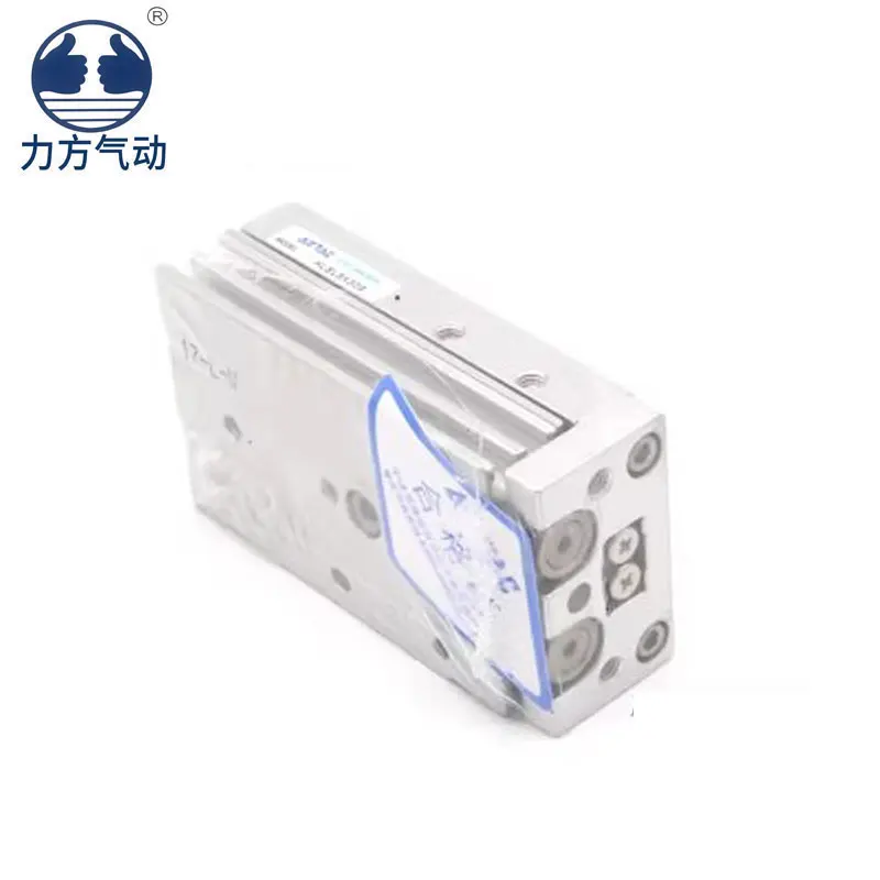 AirTAC cylinder HLSL6X10/HLSL6X20/30/50S series precision guide rail slide table cylinder