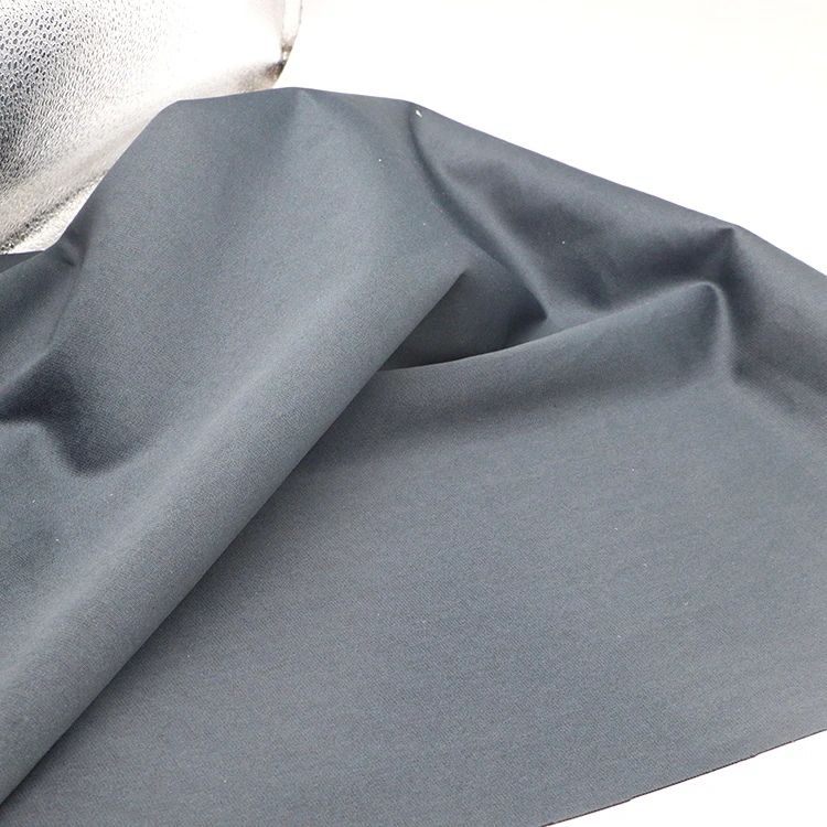 Cheap price soft 100 Polyester pu synthetic leather fabric for bag