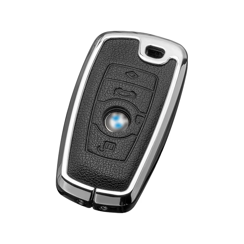 Подходит для BMW F30 F20 F11 F10 E87 G20 E46 f31 F34 G30 X3 F25 520/525li M3 M4 Series 1 3 5 металлический автомобильный брелок чехол
