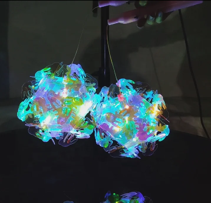 Dazzle chip lanterns light toys for kids led different lantern