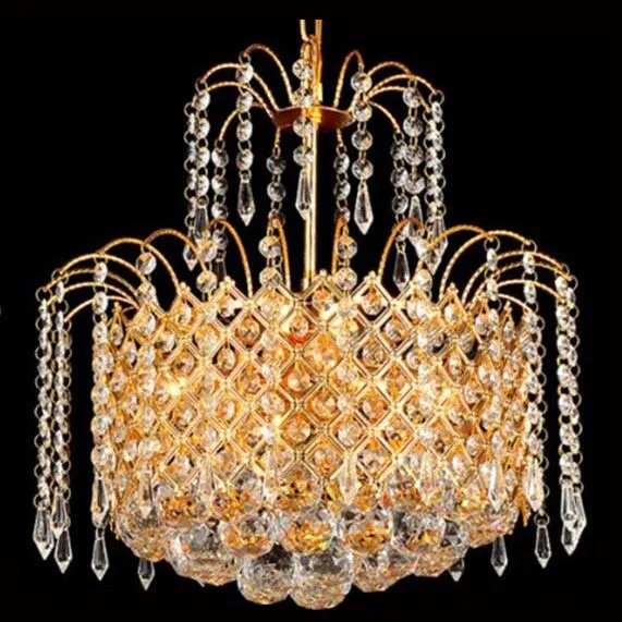 China Jansoul modern luxury rock crystal chandelier for lobby hotel home top end
