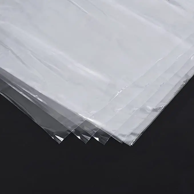 Inexpensive Eco Friendly Heavy Duty Rectangular clear Plastic Garment protection Bags for