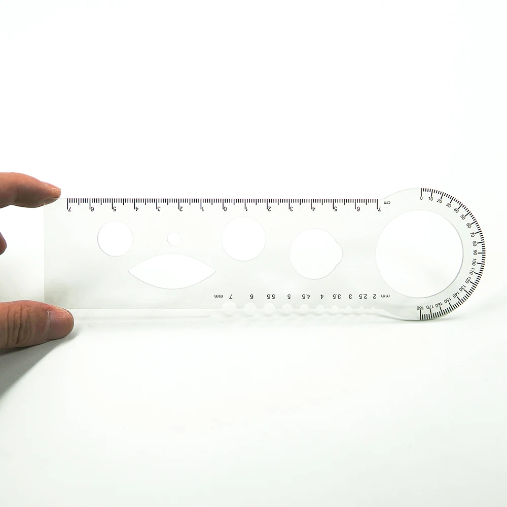 Custom Your Logo Eye Measure PD Ruler Pupil Distance Ophthalmology Ruler