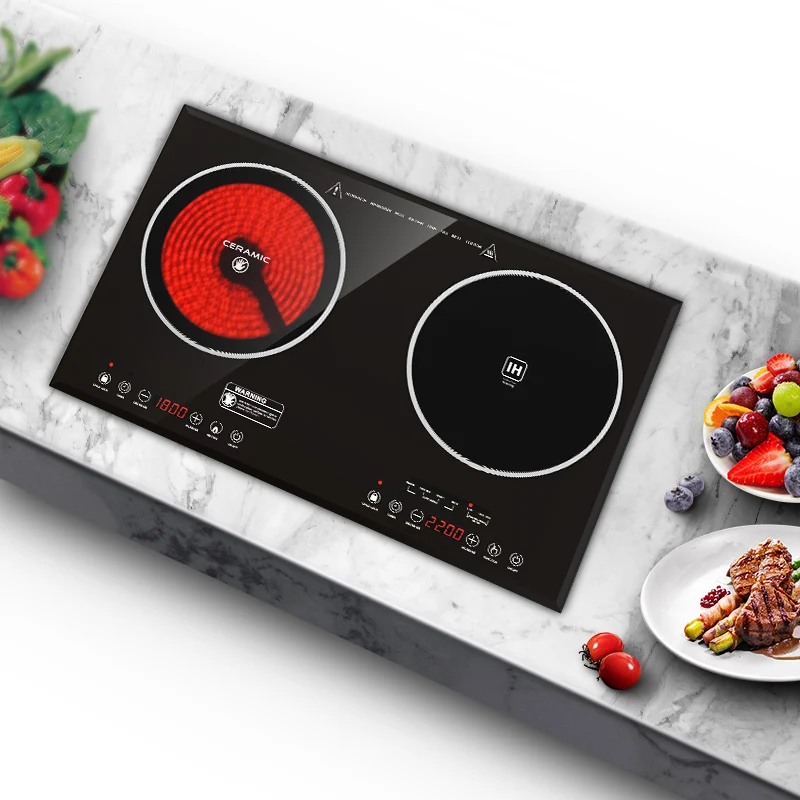 3000W induction cooktop Built-in hot plate 2 Electric stove induction hob double Induction cooker