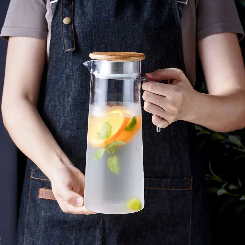 Оптовая продажа 40 унций/54 унций графин пластиковый кувшин для воды стеклянный акриловый кувшин для сока