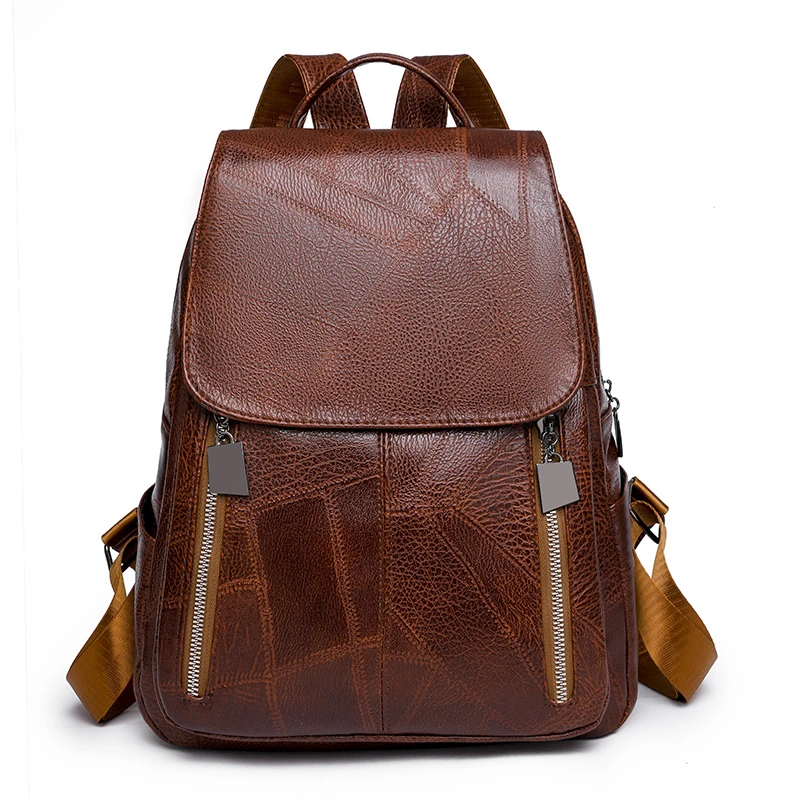 Fashionable Design cheapest Price Casual Bag Multi-function Waterproof PU Leather Backpack For Women
