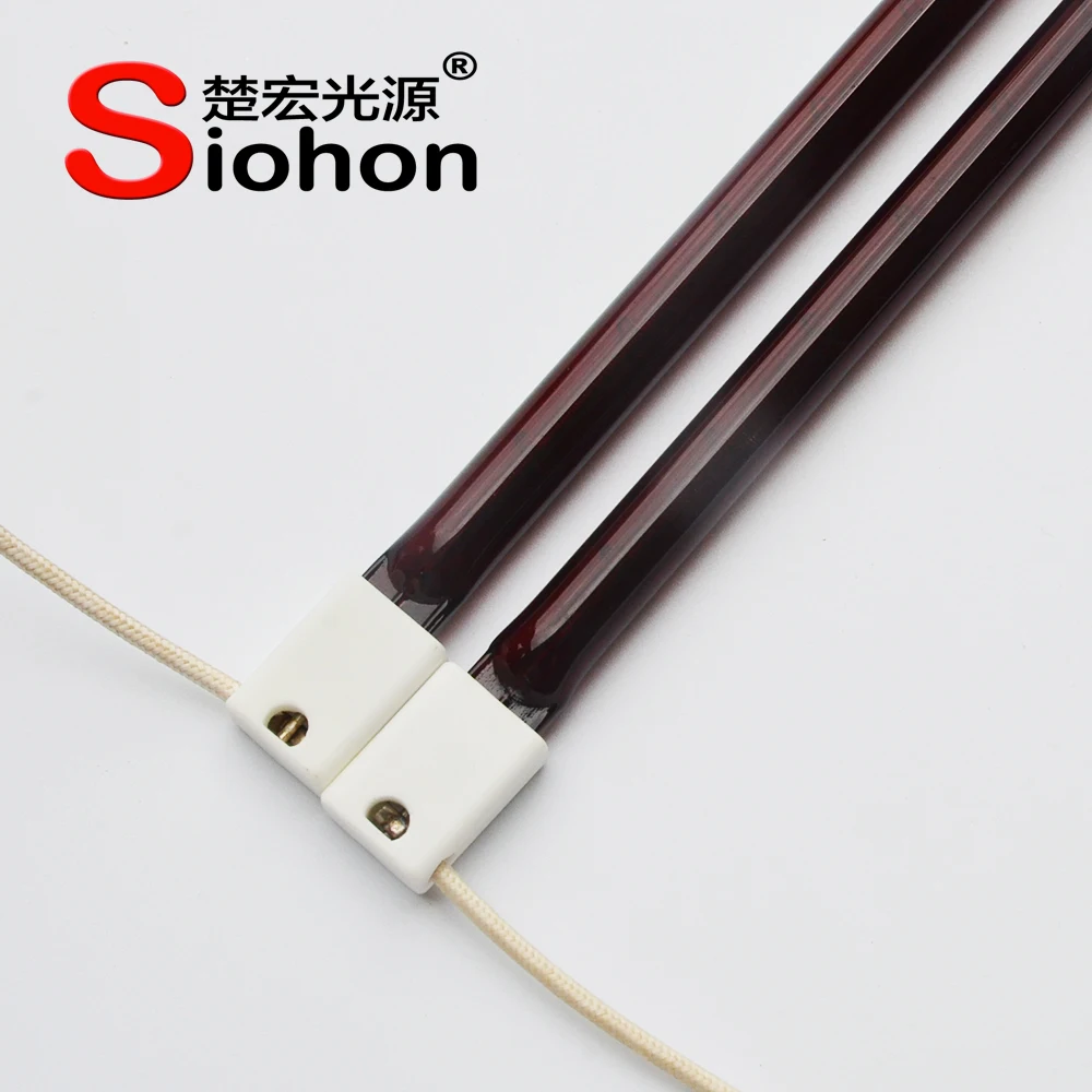 Siohon Ruby Красные кварцевые блики уменьшенные лампы инфракрасное нагревание для покрытий