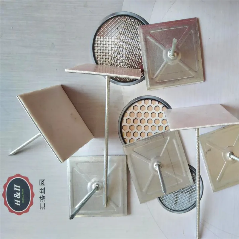 Aluminum 110 mm Self Adhesive Insulation Pins with 30 mm speed clips