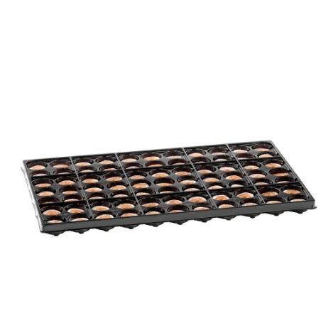 Reusable 72 Cell Seed Starter Propagator Tray With Plugs Cell Tray Seedlings Grow Plug Tray Seedlings