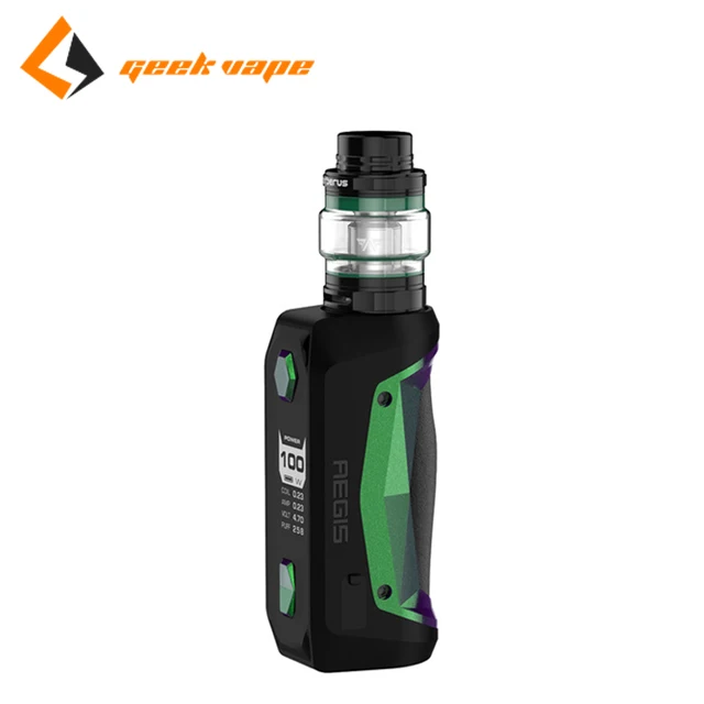 
2019 Hot New produce 5.5ml Geekvape Aegis Solo Kit With Cerberus Tank 100W 